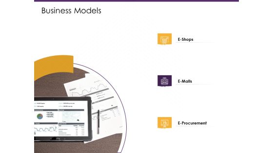 E Commerce Business Models Ppt PowerPoint Presentation Slides Outline PDF