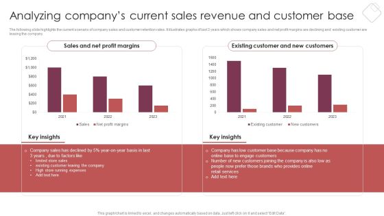 E Commerce Marketing Techniques To Boost Sales Analyzing Companys Current Sales Revenue And Customer Base Formats PDF E Commerce Marketing Techniques To Boost Sales Analyzing Companys Current Sales Revenue And Customer Base Formats PDF