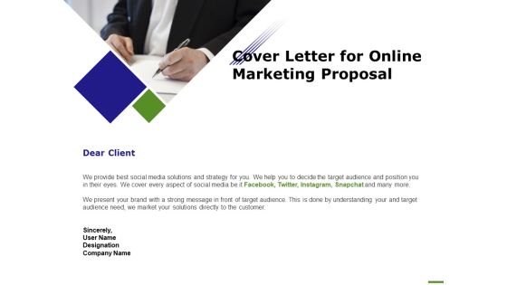 E Marketing Cover Letter For Online Marketing Proposal Ppt Influencers PDF E Marketing Cover Letter For Online Marketing Proposal Ppt Influencers PDF