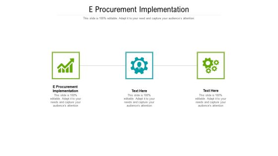 E Procurement Implementation Ppt PowerPoint Presentation Icon Summary Cpb E Procurement Implementation Ppt PowerPoint Presentation Icon Summary Cpb