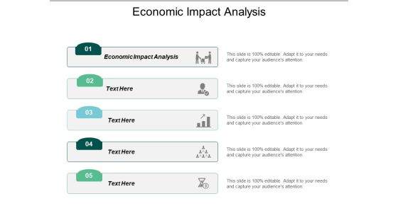 Economic Impact Analysis Ppt PowerPoint Presentation Model Vector Cpb