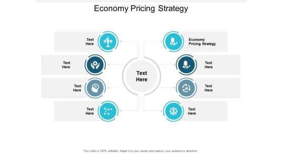 Economy Pricing Strategy Ppt PowerPoint Presentation Infographics Graphics Template Cpb