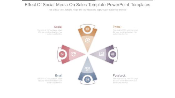 Effect Of Social Media On Sales Template Powerpoint Templates Effect Of Social Media On Sales Template Powerpoint Templates