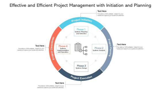 Effective And Efficient Project Management With Initiation And Planning Ppt PowerPoint Presentation File Information PDF Effective And Efficient Project Management With Initiation And Planning Ppt PowerPoint Presentation File Information PDF