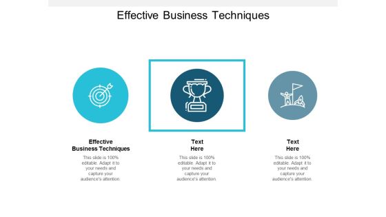 Effective Business Techniques Ppt PowerPoint Presentation Inspiration Brochure Cpb Effective Business Techniques Ppt PowerPoint Presentation Inspiration Brochure Cpb