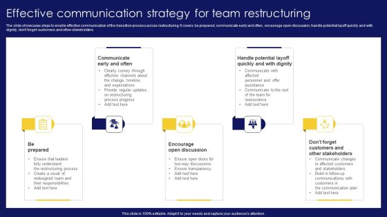 Effective Communication Strategy For Team Restructuring Themes PDF Effective Communication Strategy For Team Restructuring Themes PDF