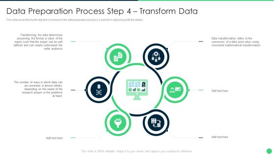 Effective Data Management To Make Information Accessible Process Step 4 Transform Data Slides PDF Effective Data Management To Make Information Accessible Process Step 4 Transform Data Slides PDF
