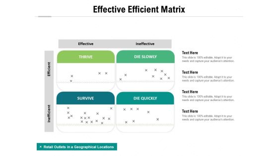 Effective Efficient Matrix Ppt PowerPoint Presentation Infographics Images Effective Efficient Matrix Ppt PowerPoint Presentation Infographics Images