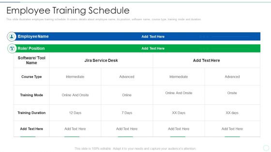 Effective IT Risk Management Process Employee Training Schedule Formats PDF Effective IT Risk Management Process Employee Training Schedule Formats PDF