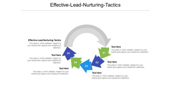 Effective Lead Nurturing Tactics Ppt PowerPoint Presentation Layouts Display Cpb Pdf