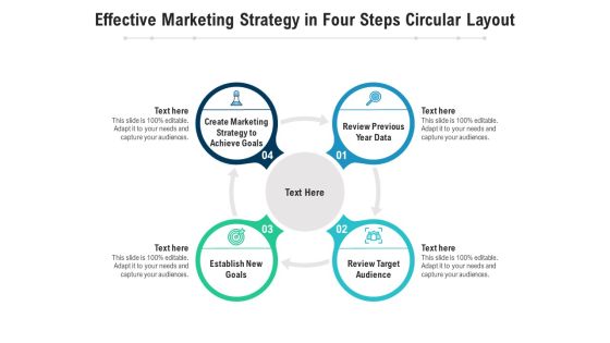 Effective Marketing Strategy In Four Steps Circular Layout Ppt PowerPoint Presentation File Ideas PDF Effective Marketing Strategy In Four Steps Circular Layout Ppt PowerPoint Presentation File Ideas PDF