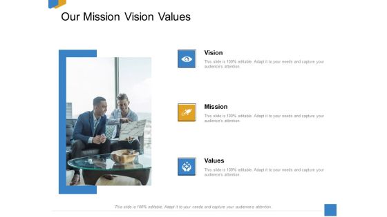 Effective Outcome Launch Roadmap Our Mission Vision Values Ppt Slides Visuals PDF Effective Outcome Launch Roadmap Our Mission Vision Values Ppt Slides Visuals PDF