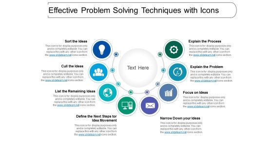 Effective Problem Solving Techniques With Icons Ppt PowerPoint Presentation Portfolio Example File Effective Problem Solving Techniques With Icons Ppt PowerPoint Presentation Portfolio Example File
