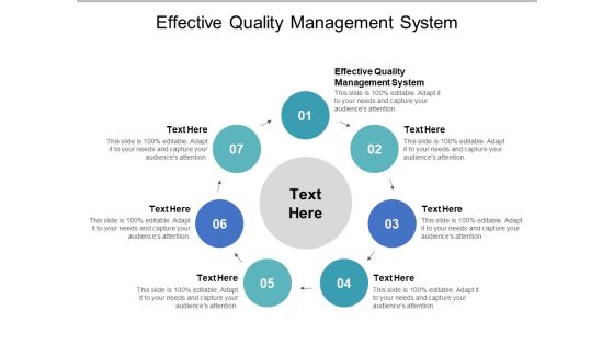 Effective Quality Management System Ppt PowerPoint Presentation Model Visual Aids Effective Quality Management System Ppt PowerPoint Presentation Model Visual Aids