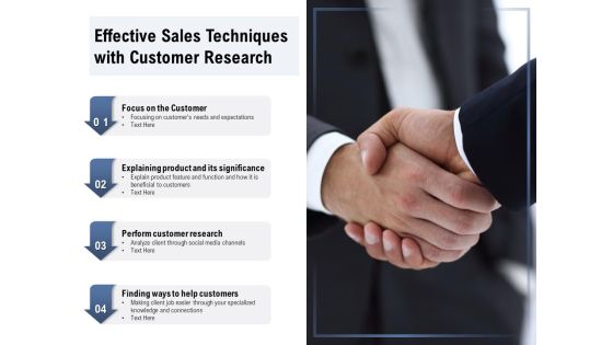Effective Sales Techniques With Customer Research Ppt PowerPoint Presentation Icon Example File Effective Sales Techniques With Customer Research Ppt PowerPoint Presentation Icon Example File