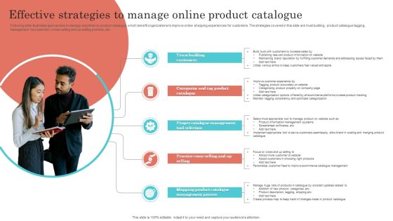 Effective Strategies To Manage Online Product Catalogue Clipart PDF Effective Strategies To Manage Online Product Catalogue Clipart PDF