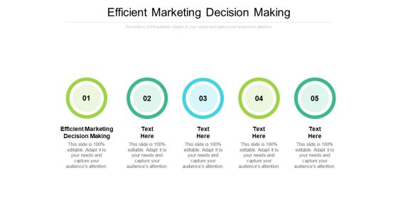 Efficient Marketing Decision Making Ppt PowerPoint Presentation Styles Icon Cpb Efficient Marketing Decision Making Ppt PowerPoint Presentation Styles Icon Cpb