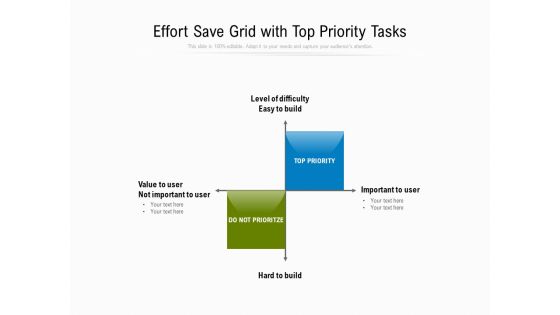 Effort Save Grid With Top Priority Tasks Ppt PowerPoint Presentation File Graphics PDF Effort Save Grid With Top Priority Tasks Ppt PowerPoint Presentation File Graphics PDF