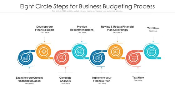 Eight Circle Steps For Business Budgeting Process Ppt PowerPoint Presentation Icon Example File PDF Eight Circle Steps For Business Budgeting Process Ppt PowerPoint Presentation Icon Example File PDF