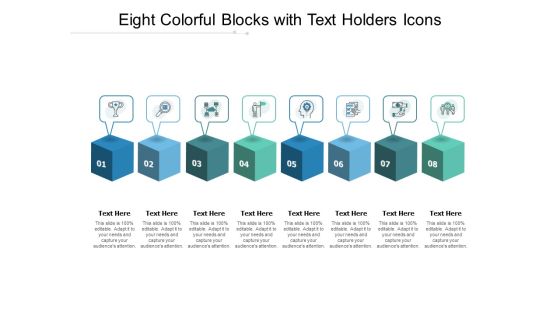Eight Colorful Blocks With Text Holders Icons Ppt PowerPoint Presentation Inspiration Slideshow Eight Colorful Blocks With Text Holders Icons Ppt PowerPoint Presentation Inspiration Slideshow