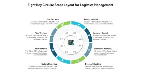 Eight Key Circular Steps Layout For Logistics Management Ppt PowerPoint Presentation File Topics PDF Eight Key Circular Steps Layout For Logistics Management Ppt PowerPoint Presentation File Topics PDF