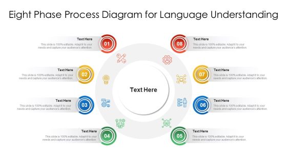 Eight Phase Process Diagram For Language Understanding Ppt PowerPoint Presentation Gallery Graphics Example PDF Eight Phase Process Diagram For Language Understanding Ppt PowerPoint Presentation Gallery Graphics Example PDF
