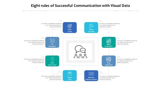 Eight Rules Of Successful Communication With Visual Data Ppt PowerPoint Presentation File Outline PDF Eight Rules Of Successful Communication With Visual Data Ppt PowerPoint Presentation File Outline PDF