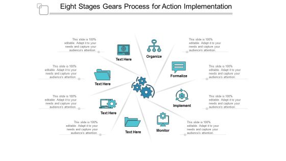 eight stages gears process for action implementation ppt powerpoint presentation ideas samples eight stages gears process for action implementation ppt powerpoint presentation ideas samples