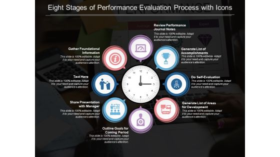 Eight Stages Of Performance Evaluation Process With Icons Ppt PowerPoint Presentation Summary Backgrounds Eight Stages Of Performance Evaluation Process With Icons Ppt PowerPoint Presentation Summary Backgrounds
