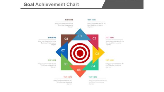Eight Steps Goal Achievement Chart Powerpoint Slides Eight Steps Goal Achievement Chart Powerpoint Slides