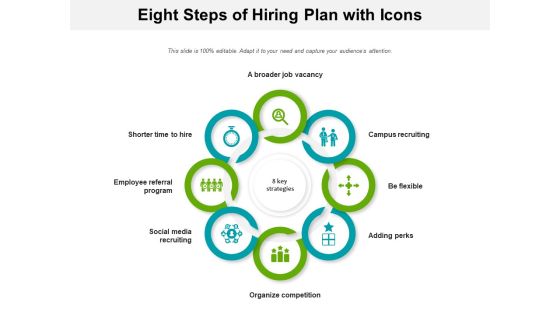 Eight Steps Of Hiring Plan With Icons Ppt PowerPoint Presentation Ideas Mockup PDF Eight Steps Of Hiring Plan With Icons Ppt PowerPoint Presentation Ideas Mockup PDF