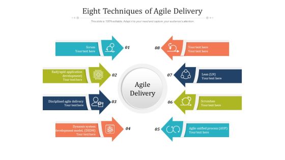 Eight Techniques Of Agile Delivery Ppt PowerPoint Presentation Pictures Mockup PDF Eight Techniques Of Agile Delivery Ppt PowerPoint Presentation Pictures Mockup PDF