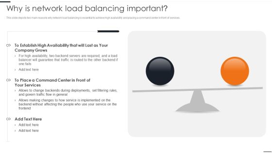 Elastic NLB Why Is Network Load Balancing Important Template PDF Elastic NLB Why Is Network Load Balancing Important Template PDF
