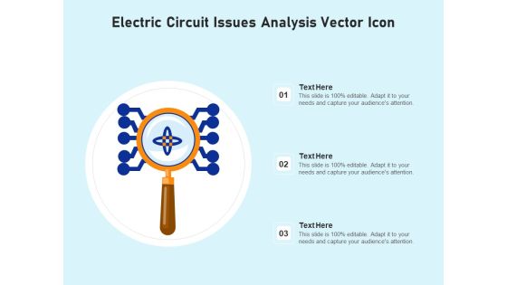 Electric Circuit Issues Analysis Vector Icon Ppt PowerPoint Presentation Gallery Graphics Template PDF Electric Circuit Issues Analysis Vector Icon Ppt PowerPoint Presentation Gallery Graphics Template PDF
