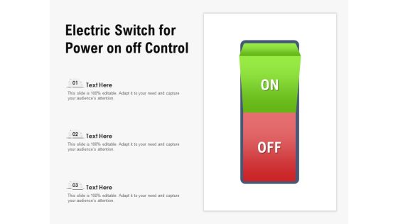 Electric Switch For Power On Off Control Ppt PowerPoint Presentation Infographics Vector PDF Electric Switch For Power On Off Control Ppt PowerPoint Presentation Infographics Vector PDF