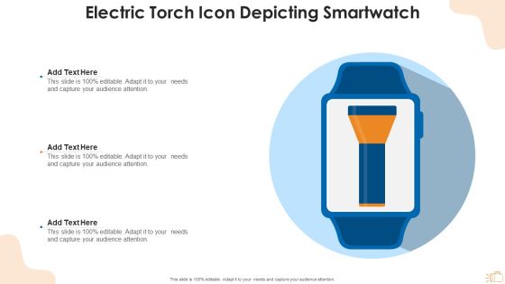 Electric Torch Icon Depicting Smartwatch Clipart PDF Electric Torch Icon Depicting Smartwatch Clipart PDF