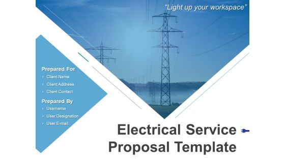 Electrical Service Proposal Template Ppt PowerPoint Presentation Complete Deck With Slides Electrical Service Proposal Template Ppt PowerPoint Presentation Complete Deck With Slides
