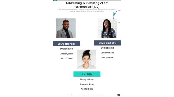 Electrical Services Contractual Bid Addressing Our Existing Client One Pager Sample Example Document Electrical Services Contractual Bid Addressing Our Existing Client One Pager Sample Example Document