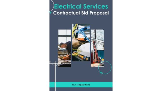 Electrical Services Contractual Bid Proposal Example Document Report Doc Pdf Ppt