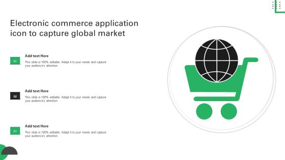 Electronic Commerce Application Icon To Capture Global Market Download PDF Electronic Commerce Application Icon To Capture Global Market Download PDF