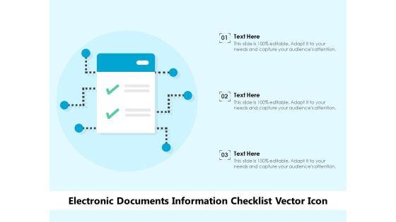 Electronic Documents Information Checklist Vector Icon Ppt PowerPoint Presentation Ideas Outfit PDF Electronic Documents Information Checklist Vector Icon Ppt PowerPoint Presentation Ideas Outfit PDF