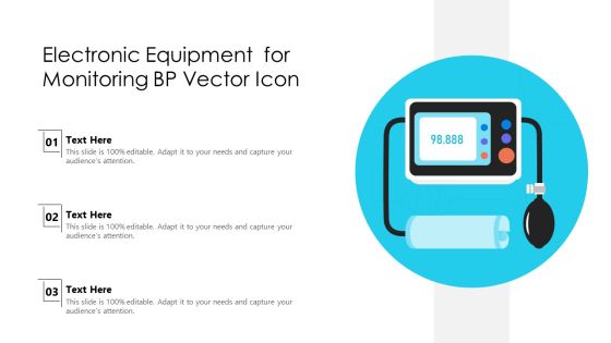 Electronic Equipment For Monitoring BP Vector Icon Ppt PowerPoint Presentation File Slideshow PDF Electronic Equipment For Monitoring BP Vector Icon Ppt PowerPoint Presentation File Slideshow PDF