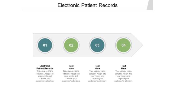 Electronic Patient Records Ppt PowerPoint Presentation Model Layout Cpb Pdf