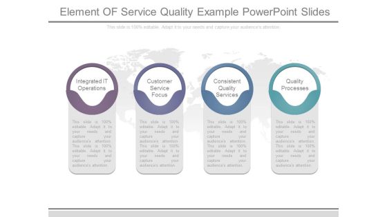 Element Of Service Quality Example Powerpoint Slides Element Of Service Quality Example Powerpoint Slides