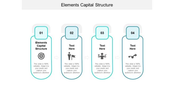 Elements Capital Structure Ppt PowerPoint Presentation Infographic Template Design Inspiration Cpb Elements Capital Structure Ppt PowerPoint Presentation Infographic Template Design Inspiration Cpb