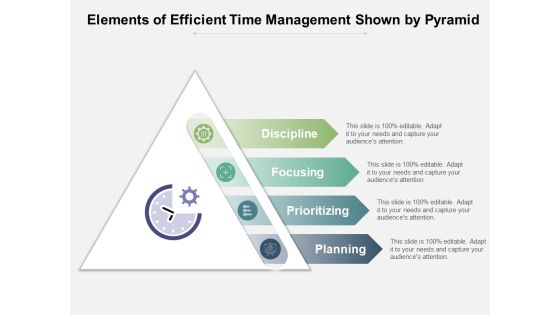Elements Of Efficient Time Management Shown By Pyramid Ppt PowerPoint Presentation File Example Introduction PDF Elements Of Efficient Time Management Shown By Pyramid Ppt PowerPoint Presentation File Example Introduction PDF