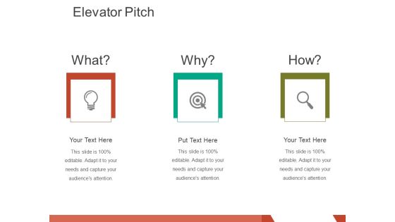 elevator pitch template 1 ppt powerpoint presentation outline show elevator pitch template 1 ppt powerpoint presentation outline show