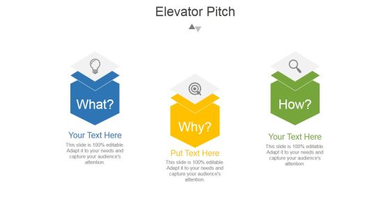 Elevator Pitch Template 1 Ppt PowerPoint Presentation Templates Elevator Pitch Template 1 Ppt PowerPoint Presentation Templates