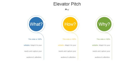 Elevator Pitch Template 2 Ppt PowerPoint Presentation Examples Elevator Pitch Template 2 Ppt PowerPoint Presentation Examples