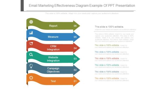Email Marketing Effectiveness Diagram Example Of Ppt Presentation Email Marketing Effectiveness Diagram Example Of Ppt Presentation